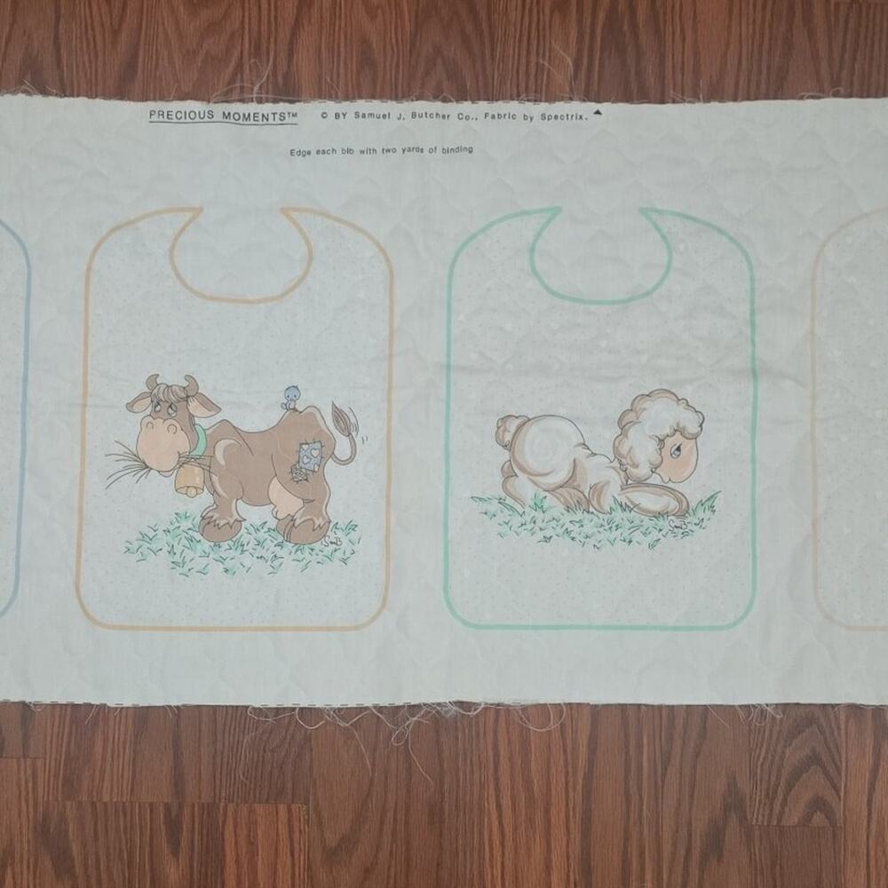Precious Moments pre-made ready to sew bib kit